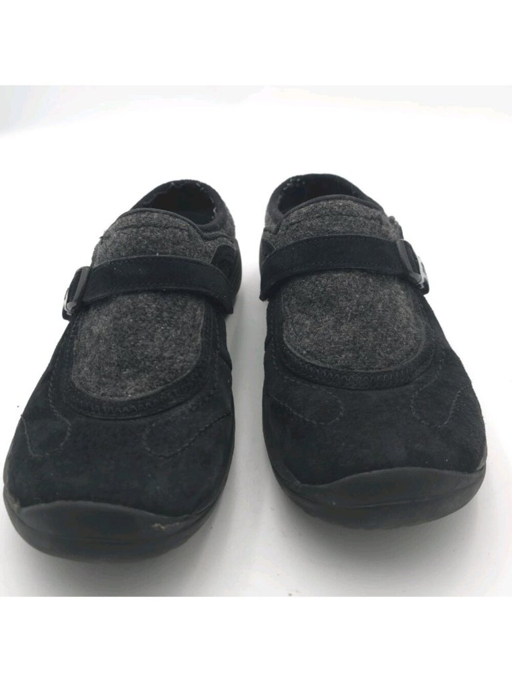 Merrell Slip On Shoes Women's US 9 EU 40 Black Suede Wool Air Cushion